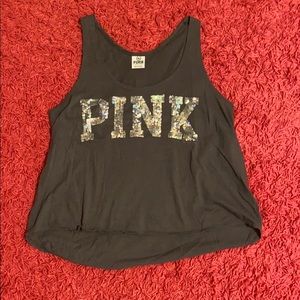 VS PINK Sequin Tank XS